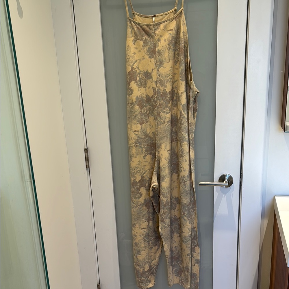 Beautiful Floral Free People Jumpsuit